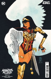 AMAZONS ATTACK #2 CVR B DANI CARD STOCK VAR