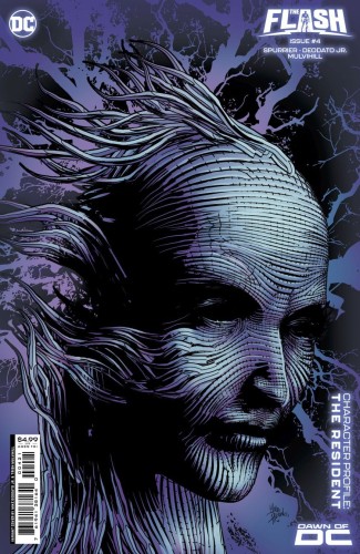 FLASH #4 CVR B MIKE DEODATO JR CARD STOCK VAR