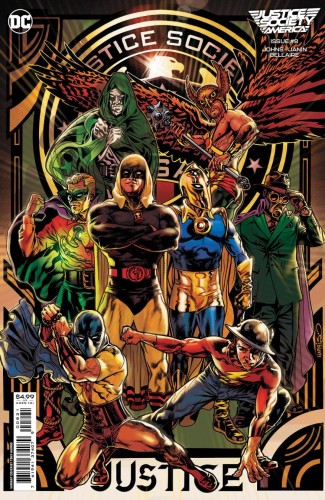 JUSTICE SOCIETY OF AMERICA #8 (OF 12) CVR B TONY HARRIS CARD STOCK VAR