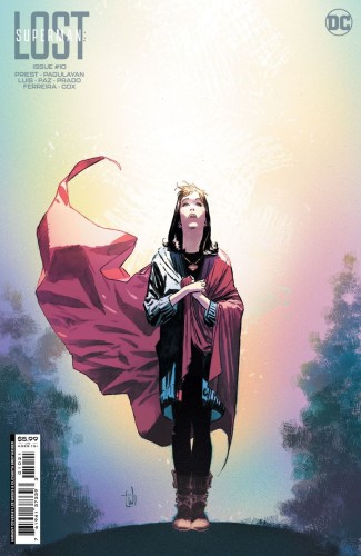 SUPERMAN LOST #10 (OF 10) CVR B LEE WEEKS CARD STOCK VAR