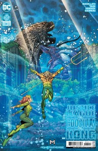 JUSTICE LEAGUE VS GODZILLA VS KONG #4 (OF 7) CVR A DREW JOHNSON
