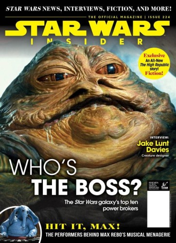 STAR WARS INSIDER #224 NEWSSTAND ED