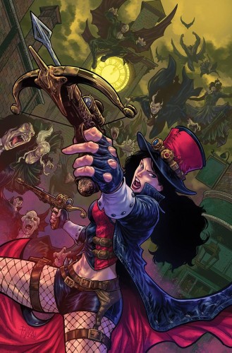 VAN HELSING VAMPIRE HUNTER #3 (OF 3) CVR B GUILLERMO FAJARDO