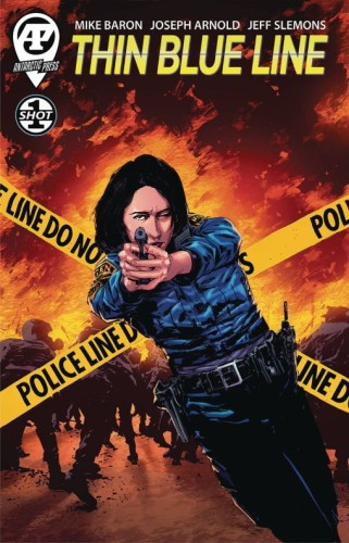 THIN BLUE LINE ONESHOT CVR B BUTCH GUICE