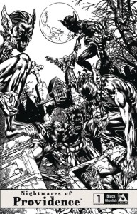 NIGHTMARES OF PROVIDENCE #1 BLACK GHOULISH