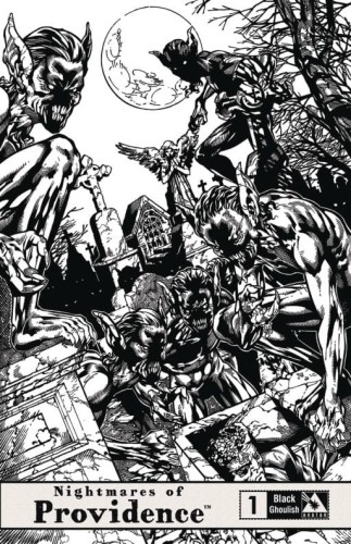 NIGHTMARES OF PROVIDENCE #1 BLACK GHOULISH