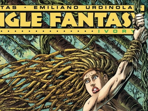 JUNGLE FANTASY IVORY SOARING WRAP NUDE BAG SET (3CT)