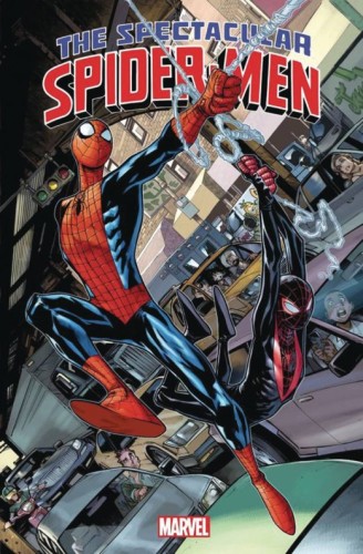 DF SPECTACULAR SPIDER-MEN #1 WEISMAN SGN