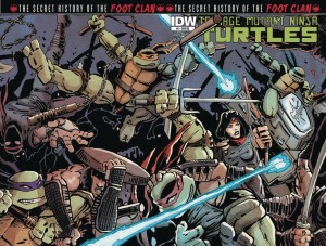 DF TMNT SECRET #1 LTD BURNHAM GOLD SGN & UNSIGNED COPY