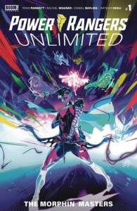 DF POWER RANGERS UNLIMITED MORPHIN MASTERS #1 PARROTT SGN