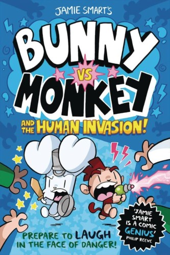 BUNNY VS MONKEY & HUMAN INVASION GN (9781454950363)