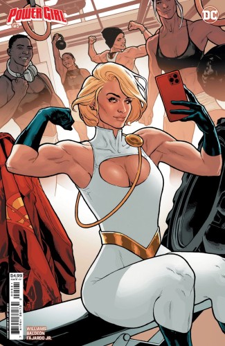 POWER GIRL #5 CVR B JEFF SPOKES CARD STOCK VAR