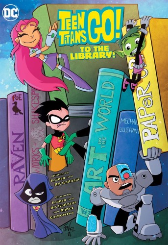 TEEN TITANS GO TO THE LIBRARY TP (9781779503886)