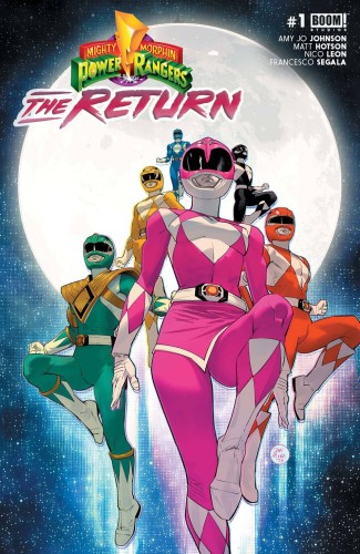 MIGHTY MORPHIN POWER RANGERS THE RETURN #1 (OF 4) CVR B VAR MORA