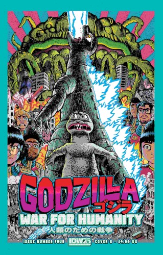 GODZILLA WAR FOR HUMANITY #4 CVR B SMITH