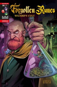 FORGOTTEN RUNES WIZARDS CULT #4 (OF 10) CVR A BROWN