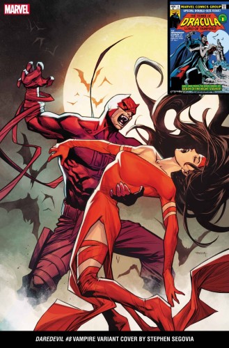 DAREDEVIL #8 STEPHEN SEGOVIA VAMPIRE VAR