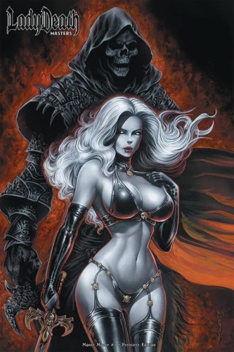LADY DEATH MASTERS #1 MONTE MOORE PREMIERE ED