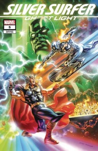 DF SILVER SURFER GHOST LIGHT #5 COMICXPOSURE HOMAGE EXC VAR