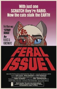DF FERAL #1 HORROR MOVIE VAR FLEECS SGN