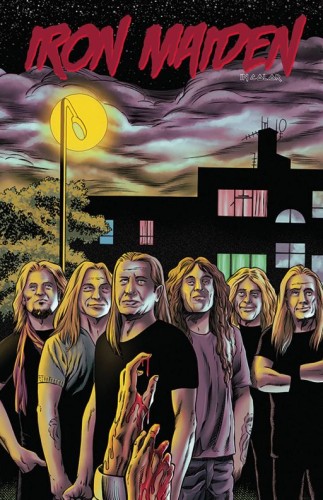 ROCK & ROLL BIOGRAPHIES #2 IRON MAIDEN IN COLOR