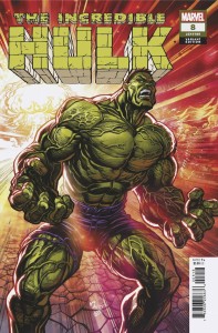 INCREDIBLE HULK #8 25 COPY INCV CHAD HARDIN VAR