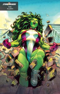 SENSATIONAL SHE-HULK #6 NIC KLEIN STORMBREAKERS VAR