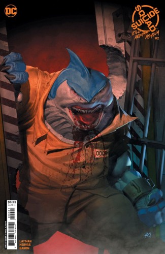 SUICIDE SQUAD KILL ARKHAM ASYLUM #2 (OF 5) CVR B ARIEL OLIVETTI CARD STOCK VAR