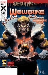WOLVERINE #42 2ND PTG LEINIL YU VAR