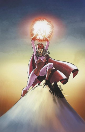 SCARLET WITCH ANNUAL #1 100 COPY INCV GEORGE PEREZ VIR VAR