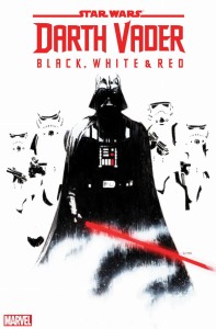 STAR WARS DARTH VADER BLACK WHITE AND RED #1 25 COPY INCV ANDREWS VAR
