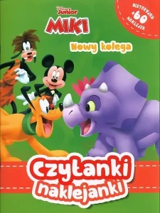 Disney Junior Miki Nowy kolega Czytanki naklejanki