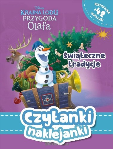 Czytanki naklejanki. Świąteczne tradycje. Disney Kraina Lodu Przygoda Olafa (9788382622966)