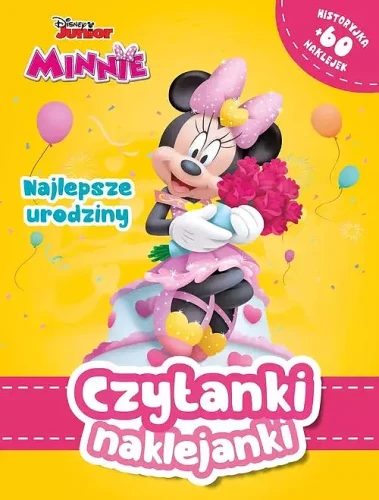 Czytanki naklejanki. Disney Junior Urodziny Minnie (9788383500010)