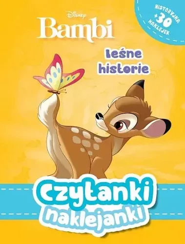 Czytanki naklejanki. Leśne historie. Disney Bambi (9788382167849)