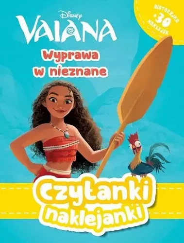Czytanki naklejanki. Wyprawa w nieznane. Disney Vaiana (9788382168723)