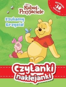 Czytanki naklejanki. Szukamy Krzysia! Disney Kubuś i Przyjaciele