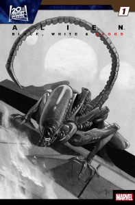 ALIEN BLACK WHITE BLOOD #1 FRANCESCO MOBILI VAR