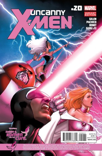 UNCANNY X-MEN #20 KOMEN VAR AXFO VF