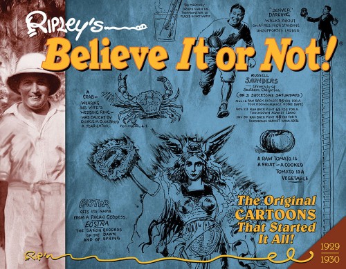 RIPLEYS BELIEVE IT OR NOT ORIG CARTOONS HC VOL 01 (9781613778906)