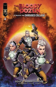 BLOODY DOZEN SHROUDED COLLEGE #6 (OF 6) CVR A SLINEY