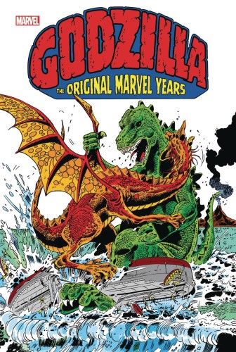 GODZILLA ORIGINAL MARVEL YEARS OMNIBUS HC WAR GIANTS DM VAR (9781302959722)