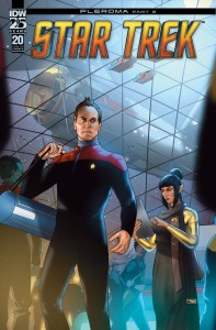 STAR TREK #20 CVR B CLARKE