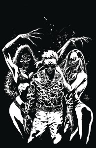 TOM HOLLAND FRIGHT NIGHT EVIL ED RISING #1 CVR D B&W VIRGIN ART LTD ED