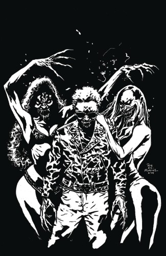 TOM HOLLAND FRIGHT NIGHT EVIL ED RISING #1 CVR D B&W VIRGIN ART LTD ED