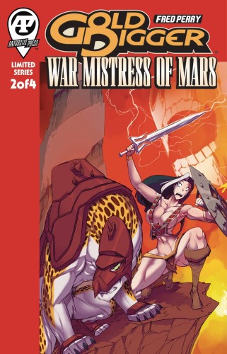 GOLD DIGGER WAR MISTRESS OF MARS #2 (OF 4)