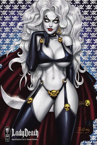LADY DEATH IMPERIAL REQUIEM #2 (OF 2) CVR C BISLEY PREMIUM FOIL
