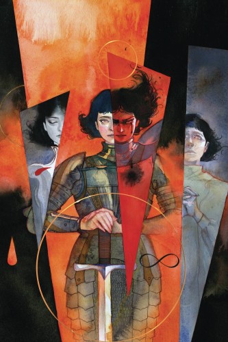 BURNING MAID #1 CVR A SASHA YOSSELANI