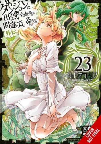 IS WRONG PICK UP GIRLS DUNGEON SWORD ORATORIA GN VOL 23 (9781975373719)