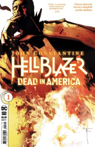 JOHN CONSTANTINE HELLBLAZER DEAD IN AMERICA #1 2nd PTG Second Printing